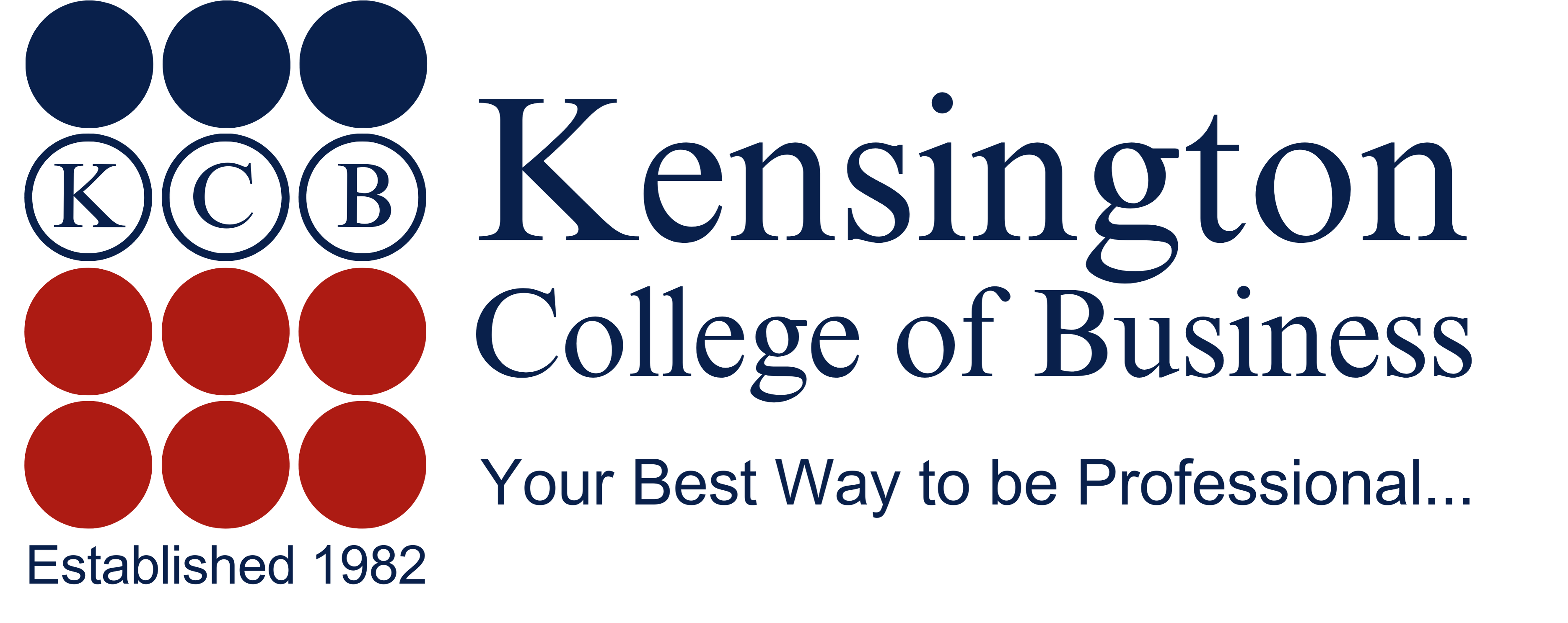 Kensington College of Business Logo